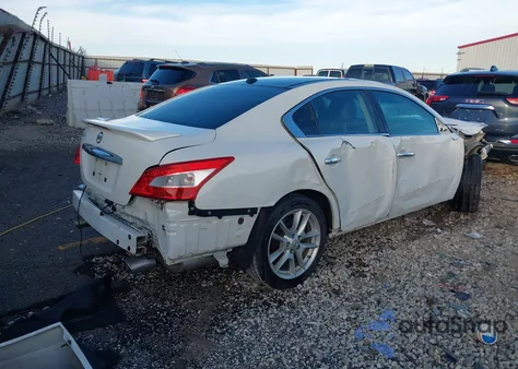 2011 Nissan Maxima 3.5 Sv z USA, uszkodzony, nr VIN 1N4AA5AP9BC825701